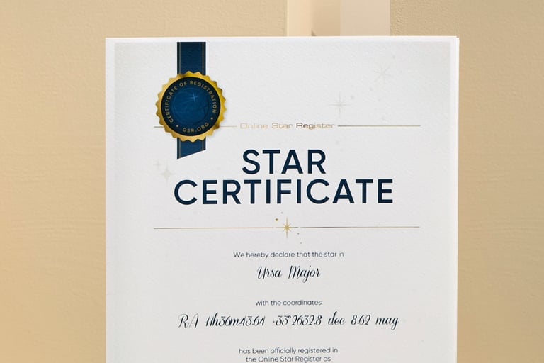 Personalized certificate (PDF)