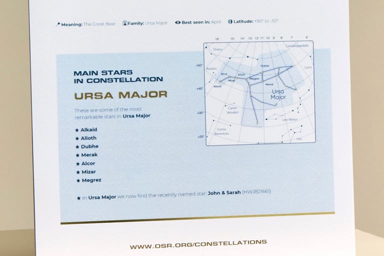 Constellation fact sheet (PDF)